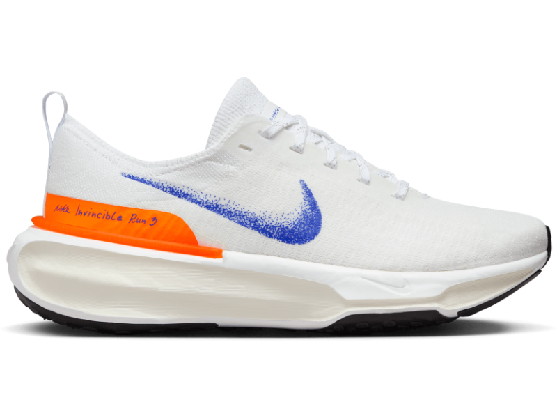 Blue white and orange nikes shop