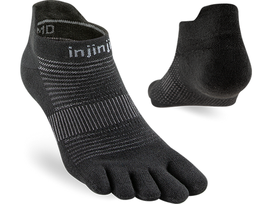 Injinji Run Original Weight No-Show - Toe Socks | Injinji