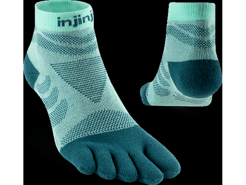 Injinji Women's Ultra Run Mini Crew - Toe Sock | Injinji | Running Socks