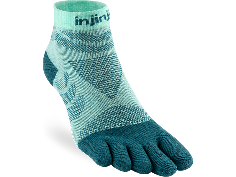 Injinji Women's Ultra Run Mini Crew - Toe Sock | Injinji | Running Socks