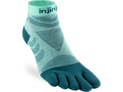 Injinji Women's Ultra Run Mini Crew - Toe Sock | Injinji | Running Socks