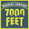 logo of 7000 Feet Running Company Salida Colorado