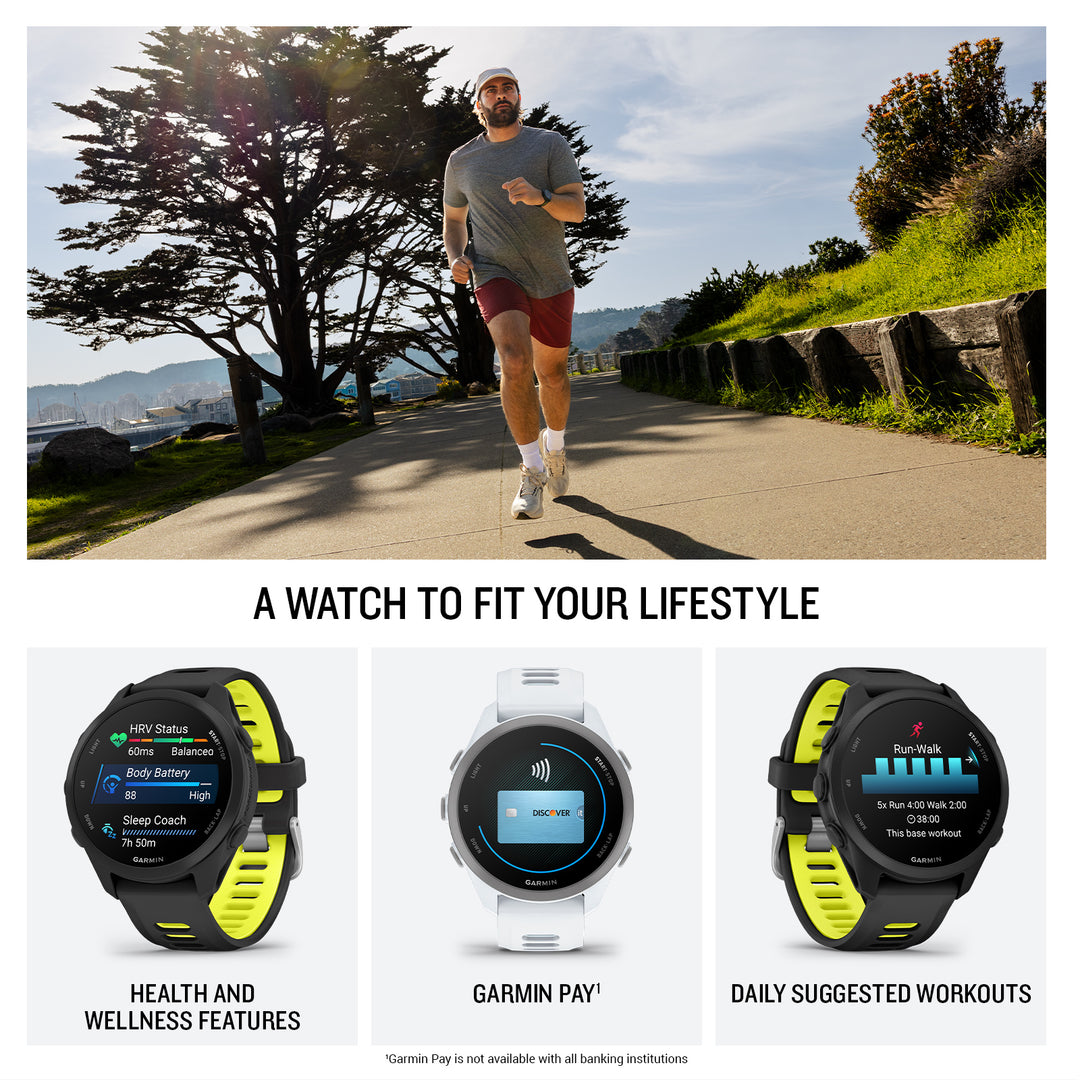 Garmin Forerunner 170 - Running GPS Smartwatch