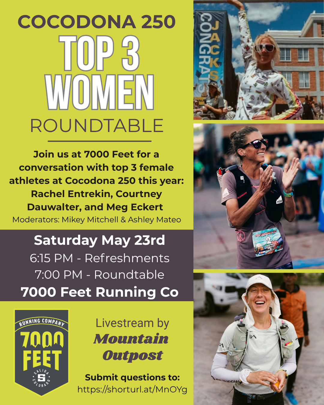 Top 3 Women Ticket