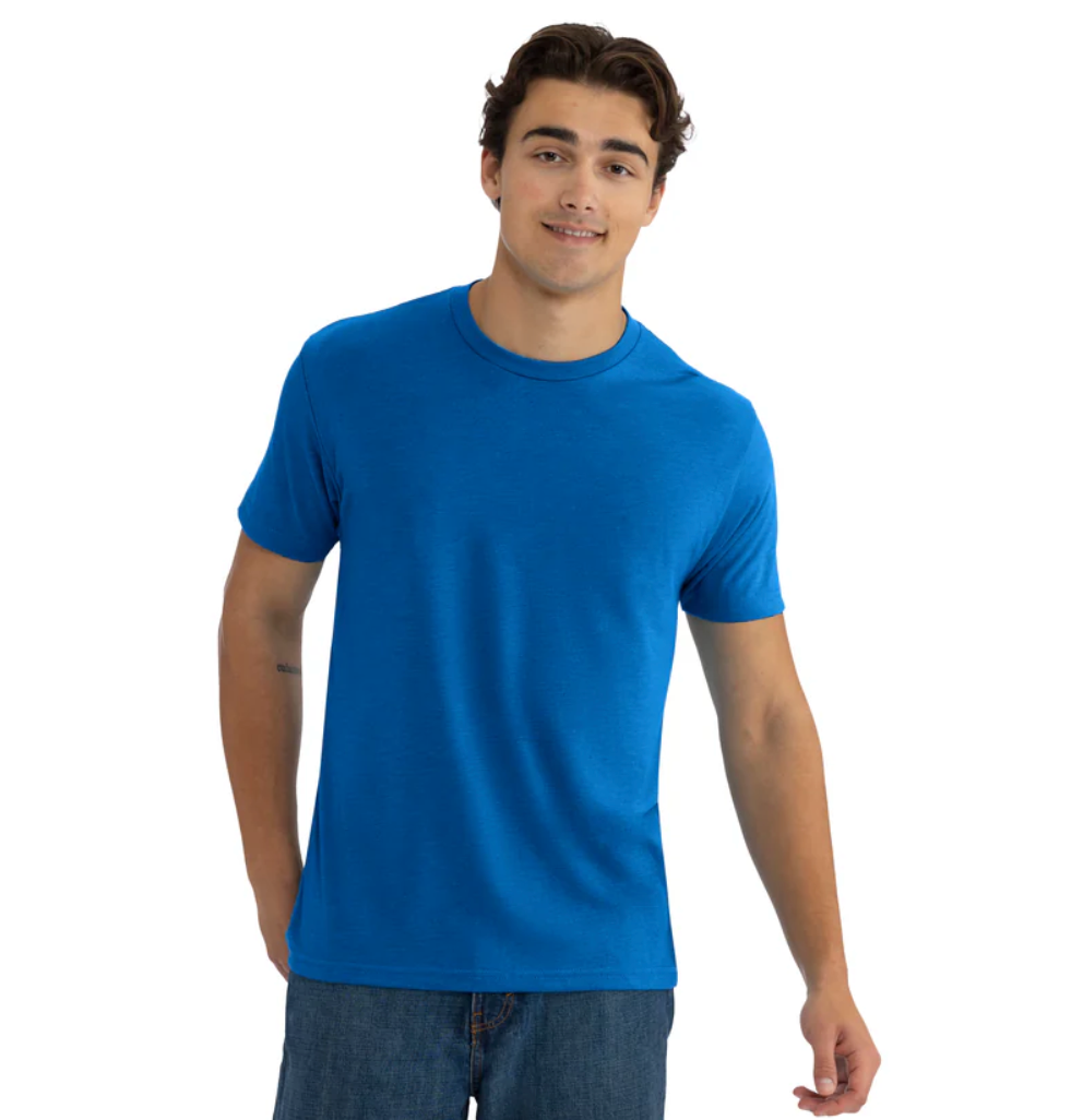 7000 Feet Logo TriBlend Next Level Tee Shirt - Unisex