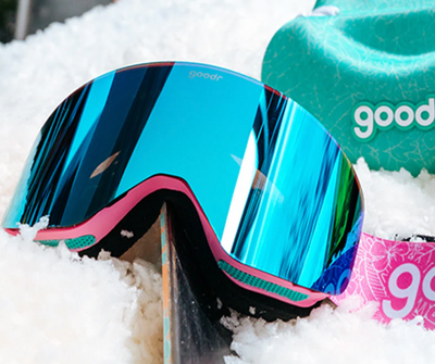 Goodr Bunny Slope Dropout Ski Goggles