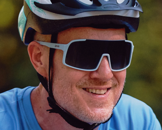 Goodr Kidnapped by a Cyborg Shield Glasses