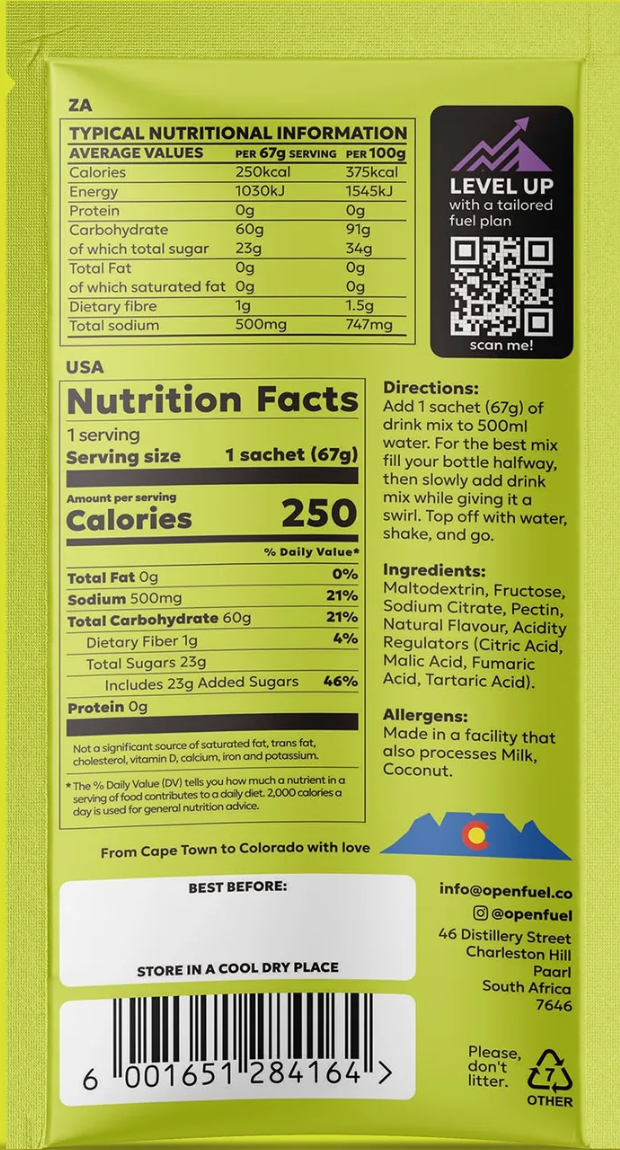 Open Fuel Ultra Fuel Sports Drink Mix