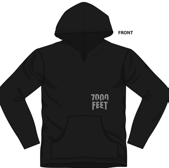 7000 Feet Custom Hoodie - V2