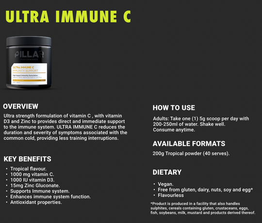 Pillar Performance Ultra Immune C