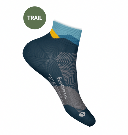 Feetures Elite Max Cushion Quarter Crew - Trail
