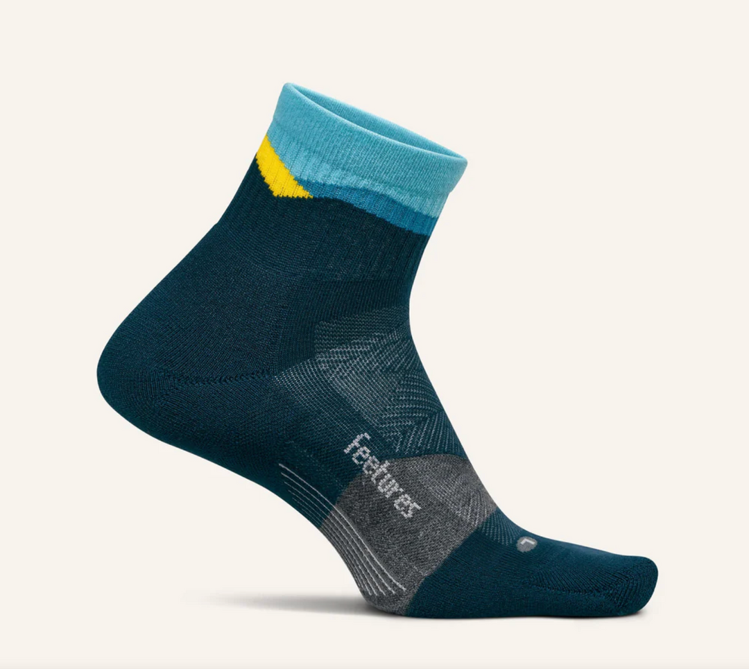 Feetures Elite Max Cushion Quarter Crew - Trail