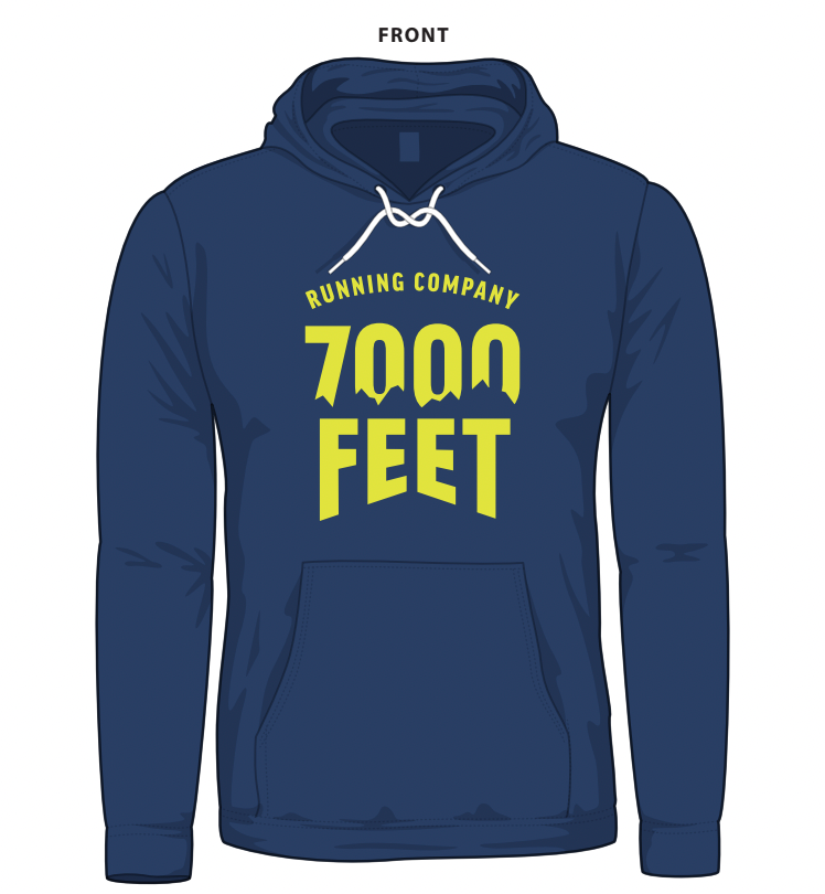7000 Feet Custom Hoodie - V2