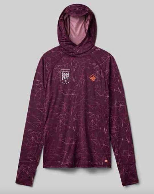 Rabbit x 7000 Feet - Custom UPF Deflector 2.0 Sun Hoodie