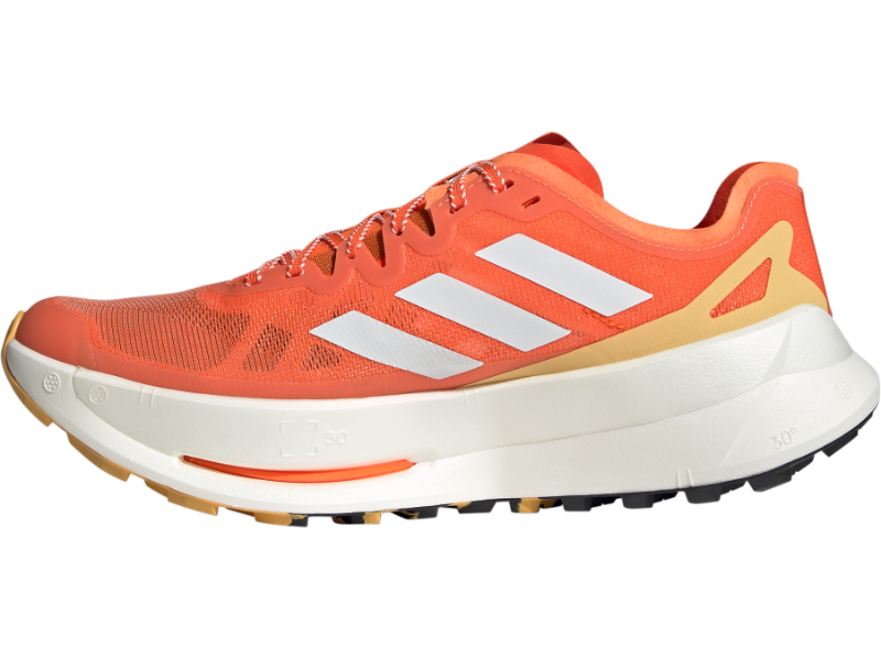 Men s Adidas Terrex Agravic Speed Ultra Race Day Trail Runner D Impact Orange Crystal White Semi Spark 8