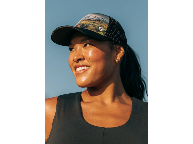 Oiselle Runner Trucker Trail Running Hat