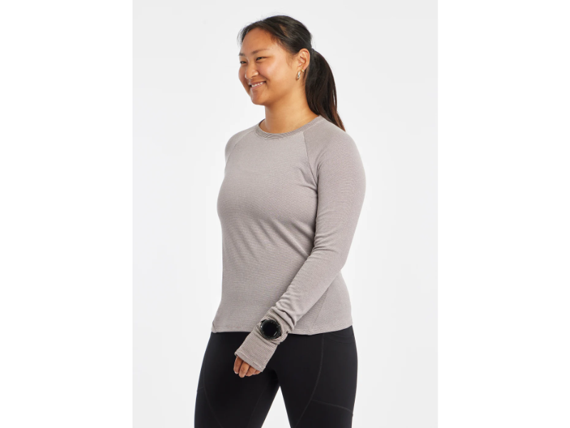 Women’s Oiselle Flyout Wool Classic Long Sleeve - Long Sleeve Running Shirt | Oiselle | Long Sleeve Running Shirt