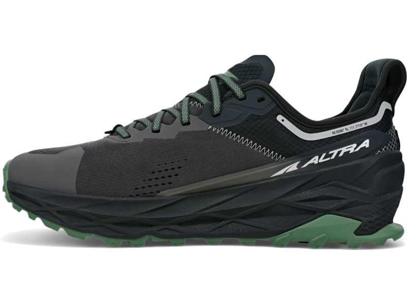 Men s Altra Olympus 5 High Cushion Zero Drop Trail Runner