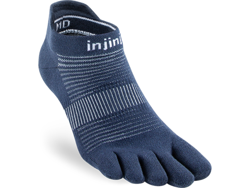 Injinji Run Original Weight No-Show - Toe Socks | Injinji