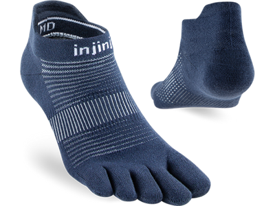 Injinji Run Original Weight No-Show - Toe Socks | Injinji