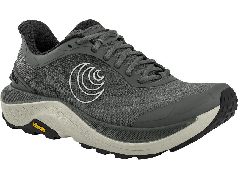 NEW TOPO ATHLETIC men\'s ultraventure 4 trail runner shoe in grey/grey Topo Athletic Men main image 4