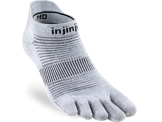 Injinji Run Original Weight No-Show - Toe Socks | Injinji