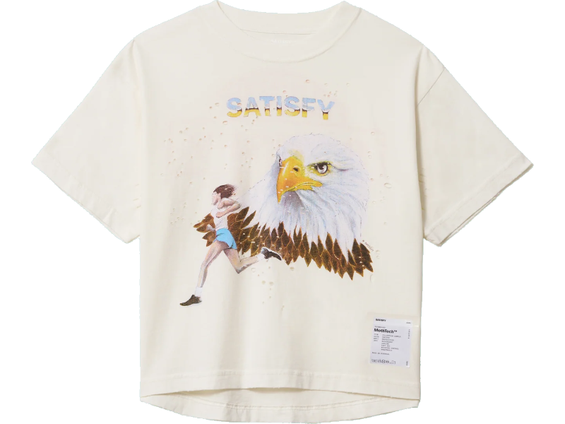 Satisfy MothTech™ T-Shirt - Off White Soar With The Eagles | Satisfy
